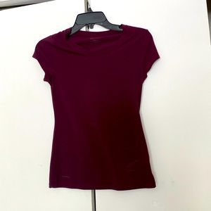 Maroon Short Sleeve Shirt